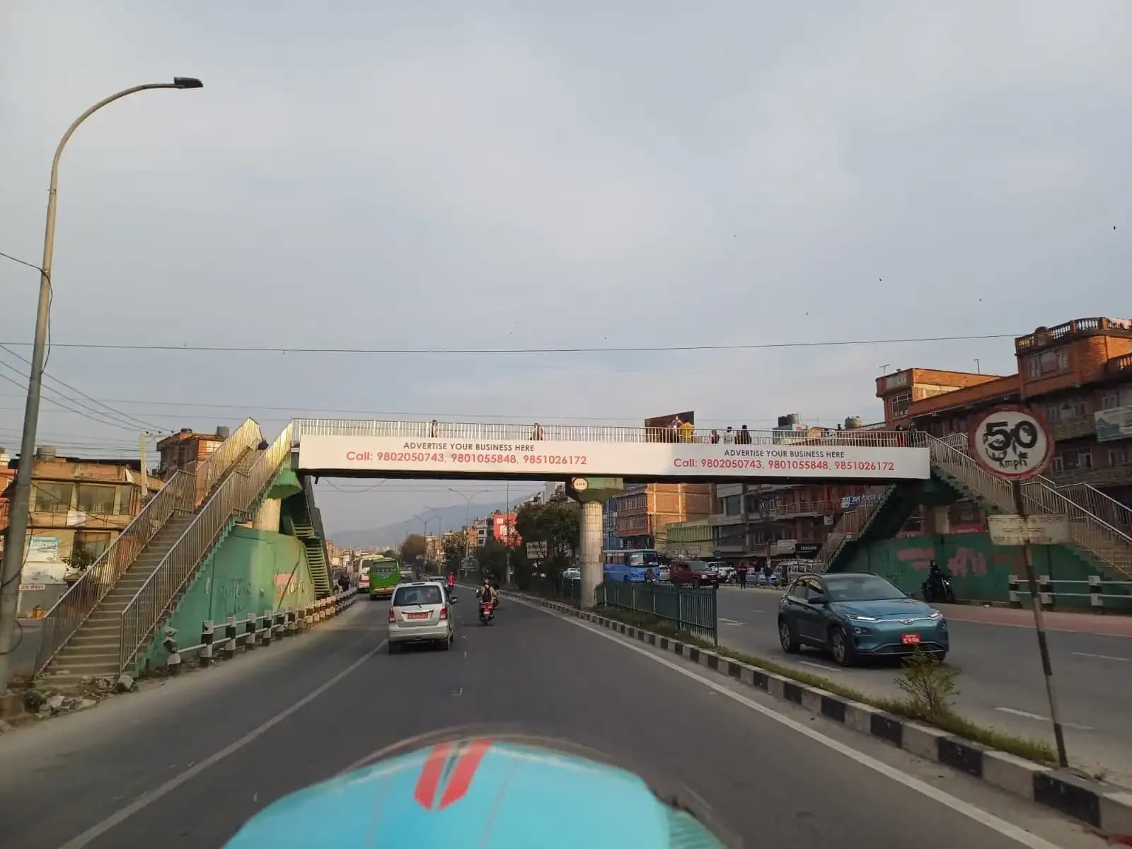 Overhead Bridge Advertising