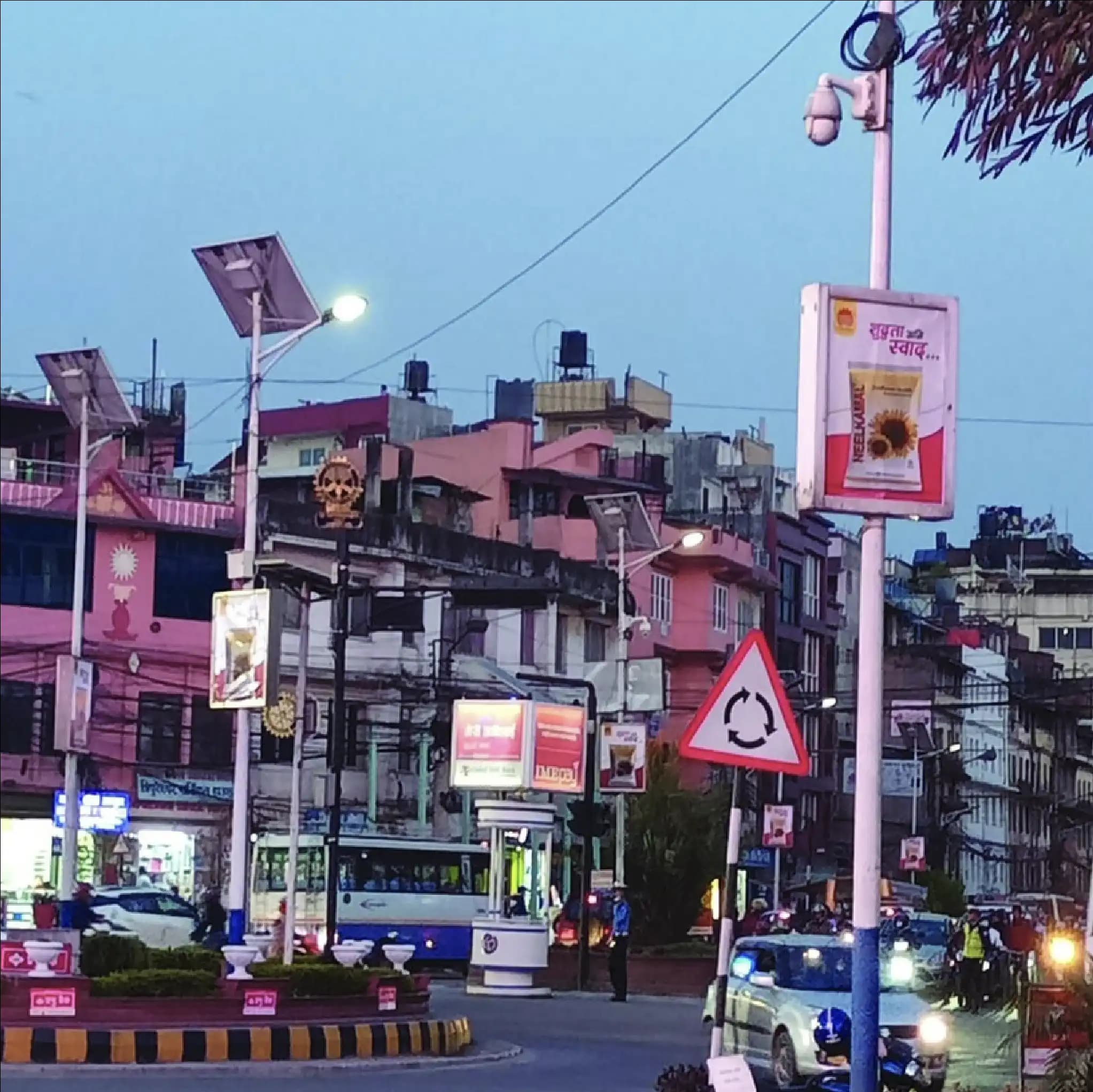 Tripureshwor Solar Pole