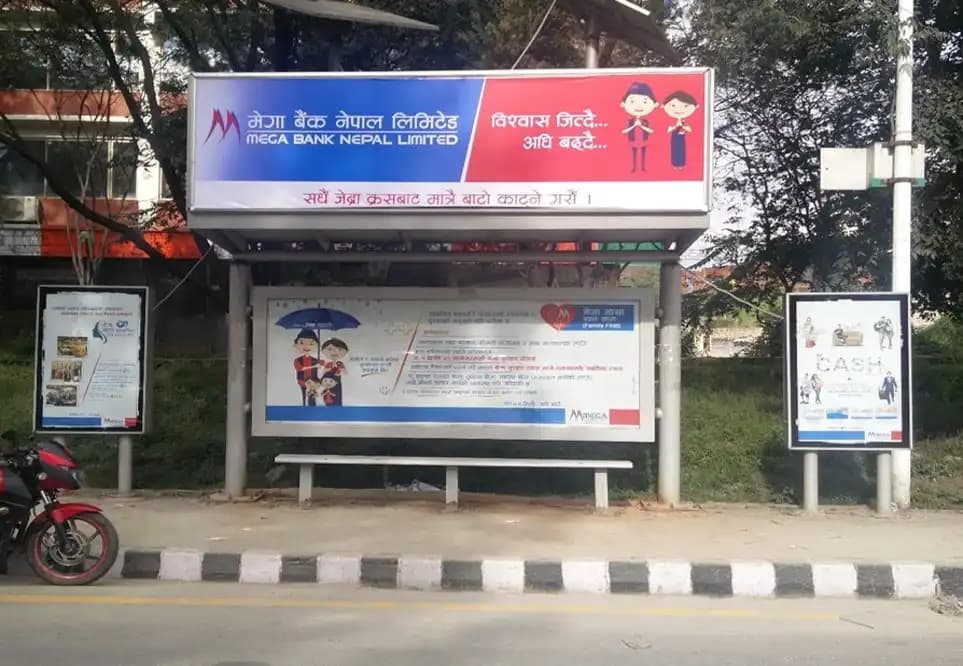 Bus Shelters in Bara