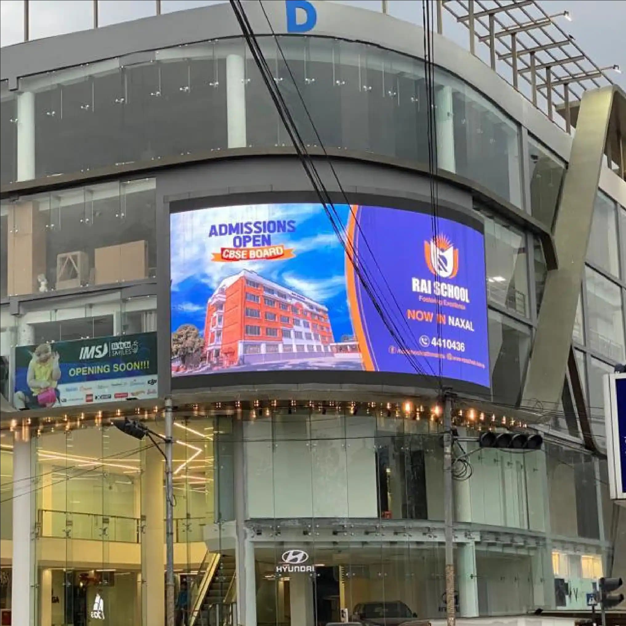 Durbar Marg LED Screen